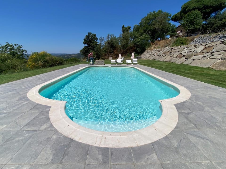 Day, Pool view, Swimming pool, sunbed