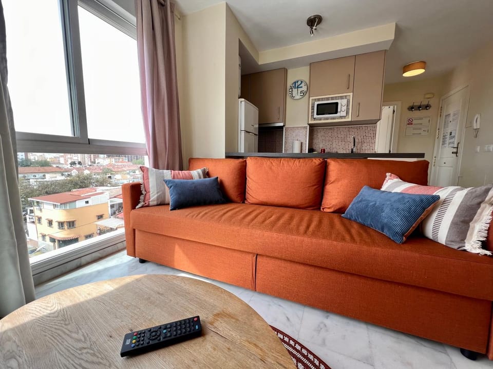 Living room, City view