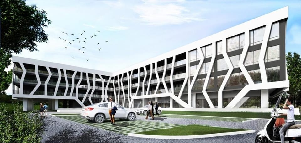 Property building, Facade/entrance