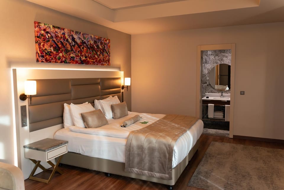 Bed, TV and multimedia, Photo of the whole room