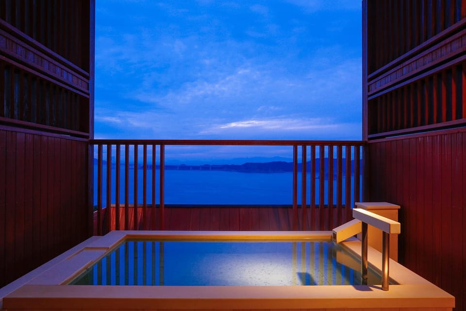 Hot Spring Bath, Sea view, Open Air Bath