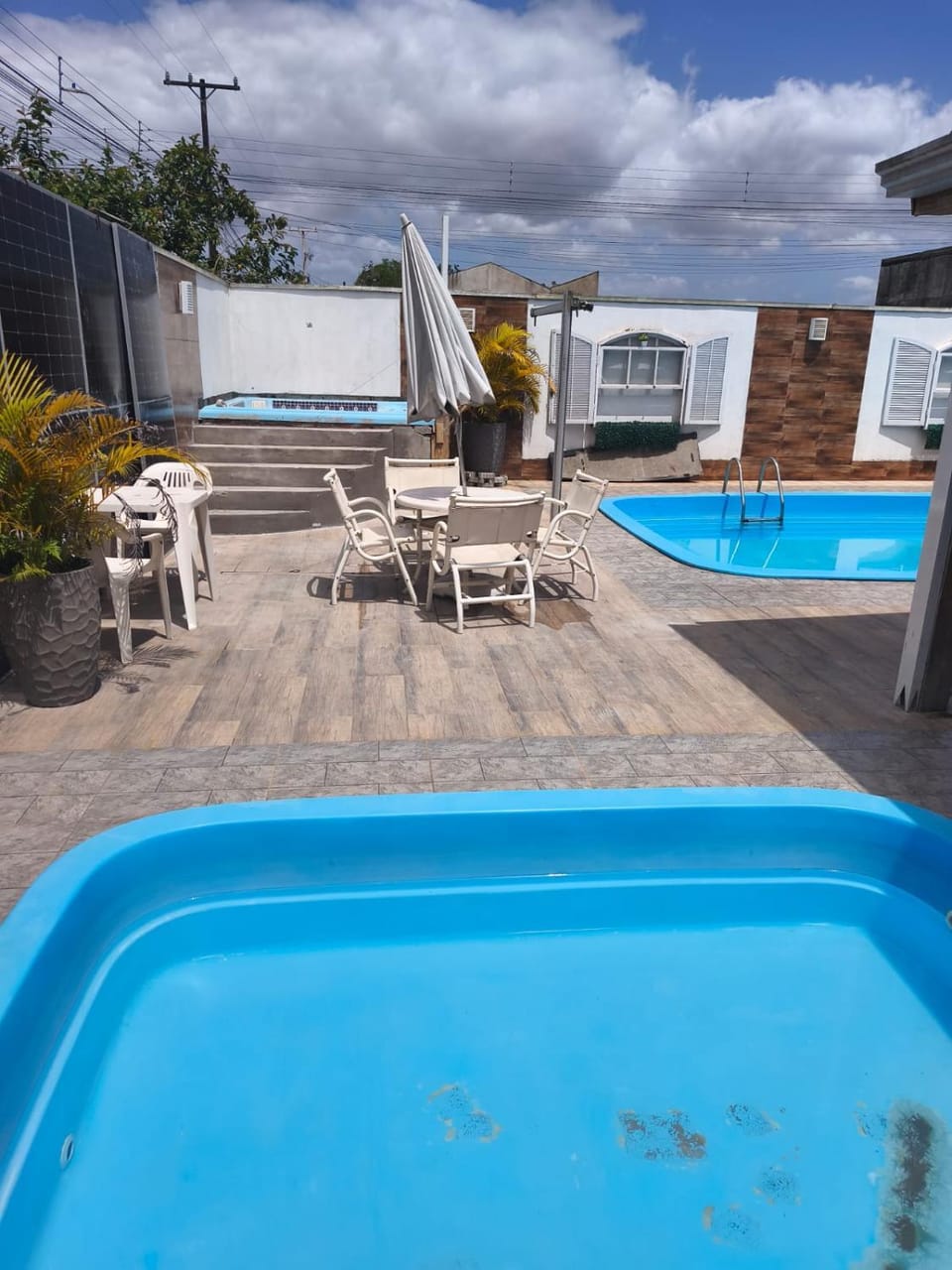 Lá casa de Cristal, Casa com piscina matinhos House in State of Paraná