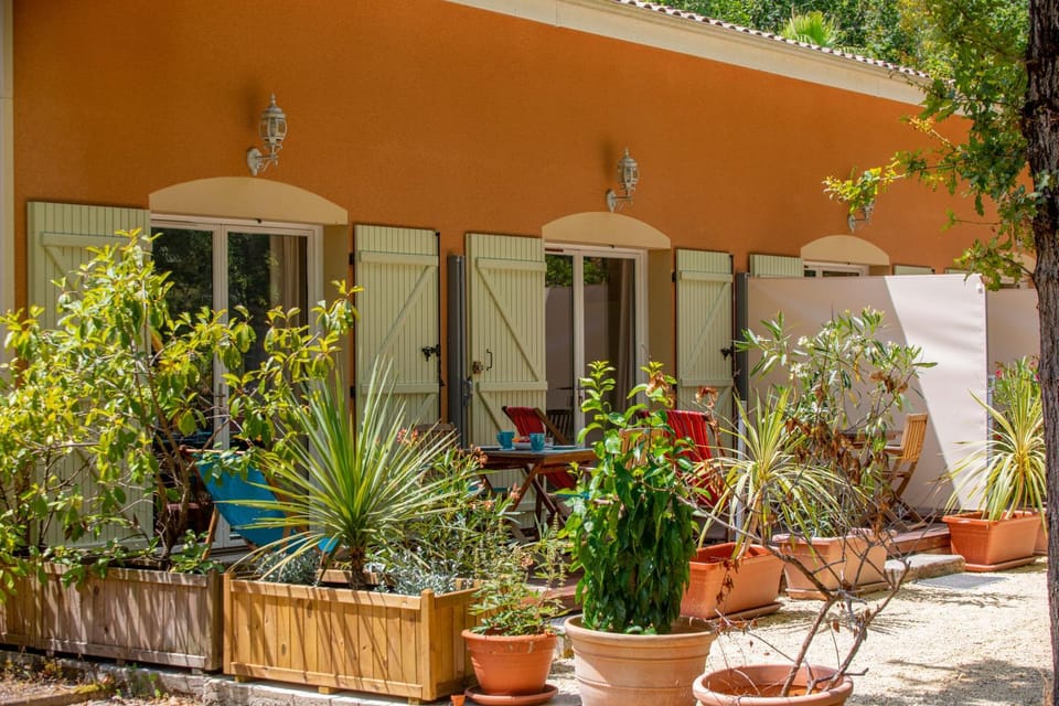 Property building, Patio