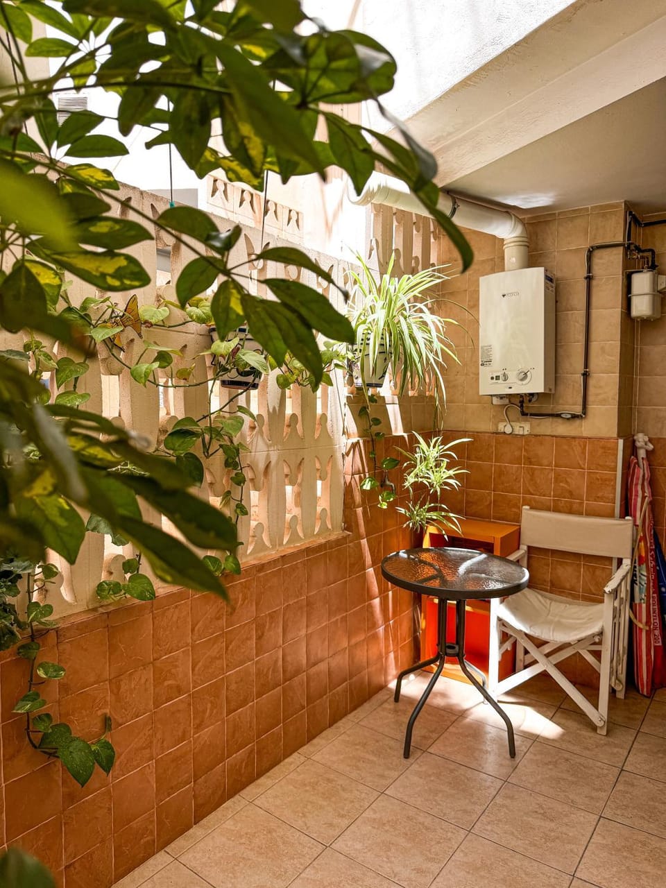 Patio, Garden view