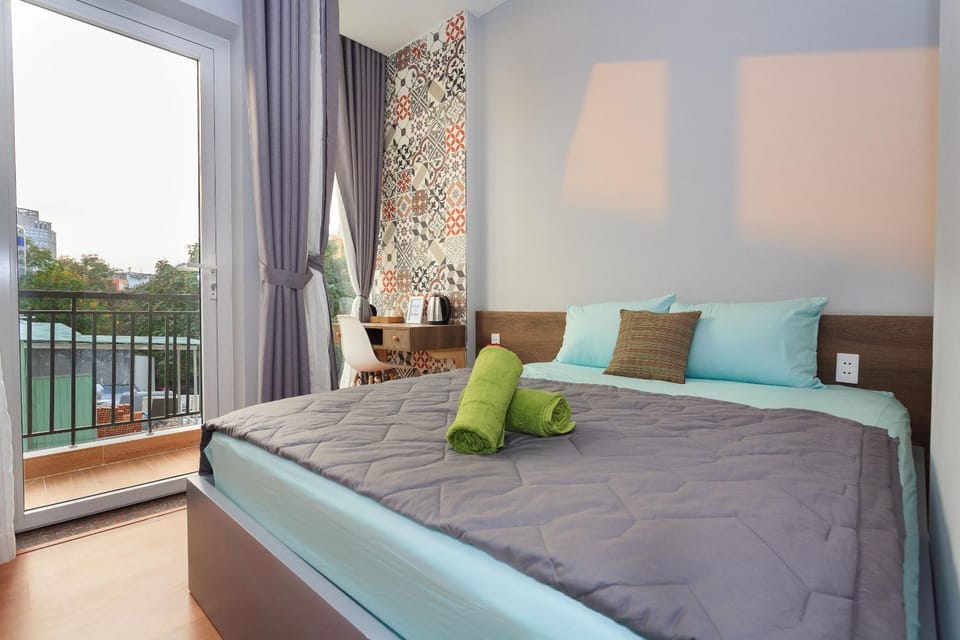 Bed, Balcony/Terrace, Bedroom