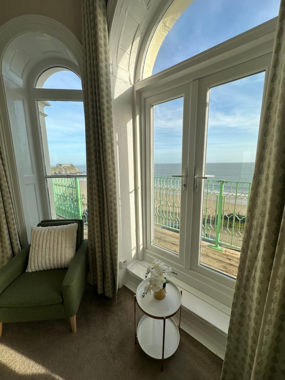 Natural landscape, View (from property/room), Balcony/Terrace, Sea view