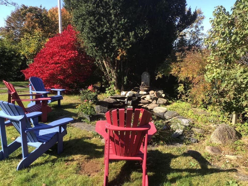 Seating area, Garden view