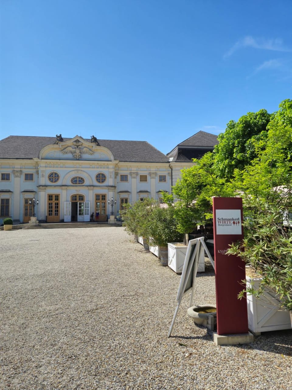 Property building, Garden view