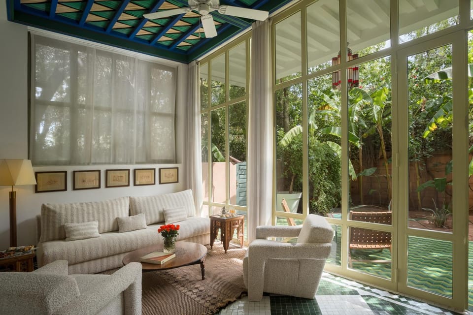 Patio, Garden view