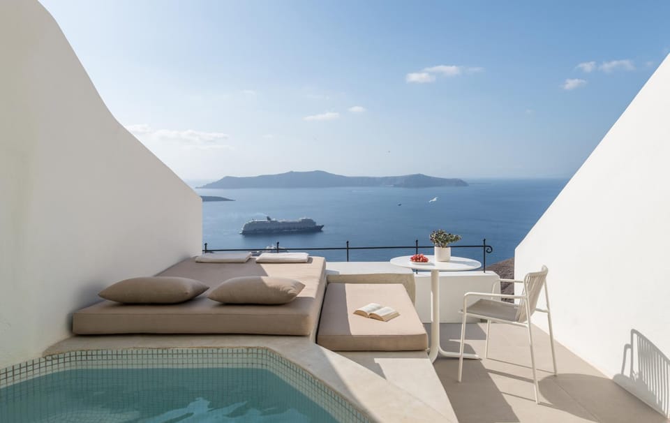 Hot Tub, View (from property/room), Balcony/Terrace, Sea view