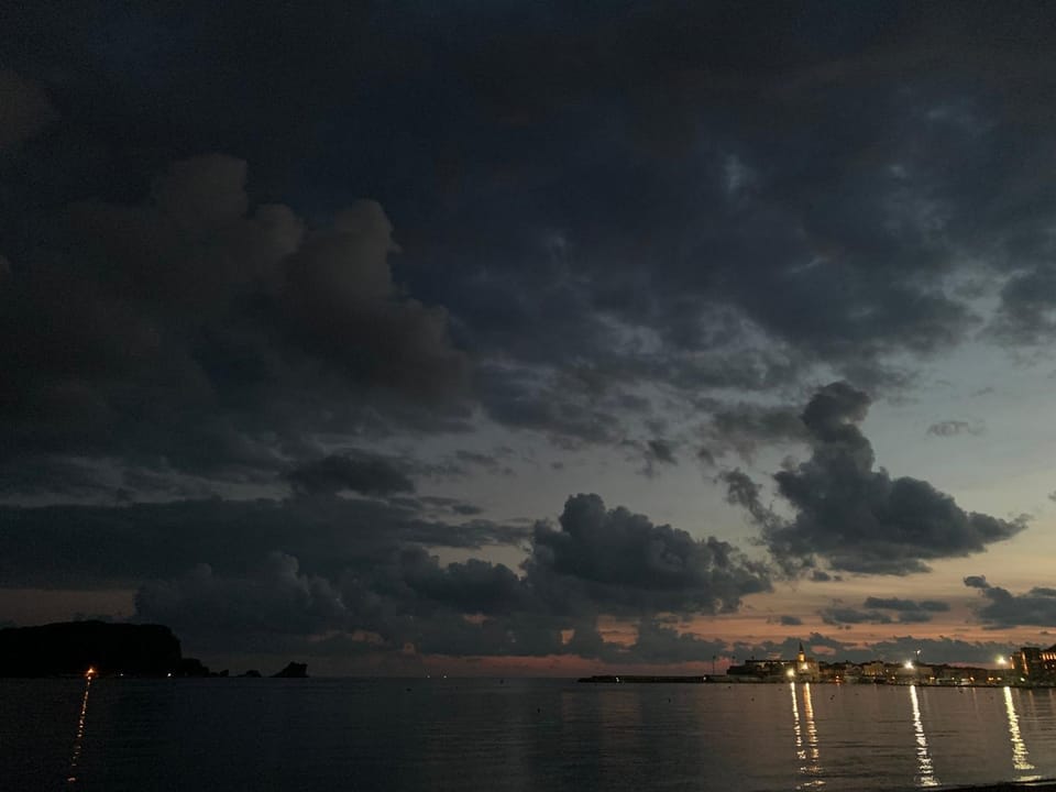 Natural landscape, Sunset