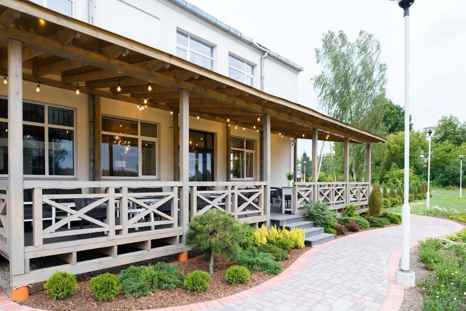 Property building, Garden, Garden view