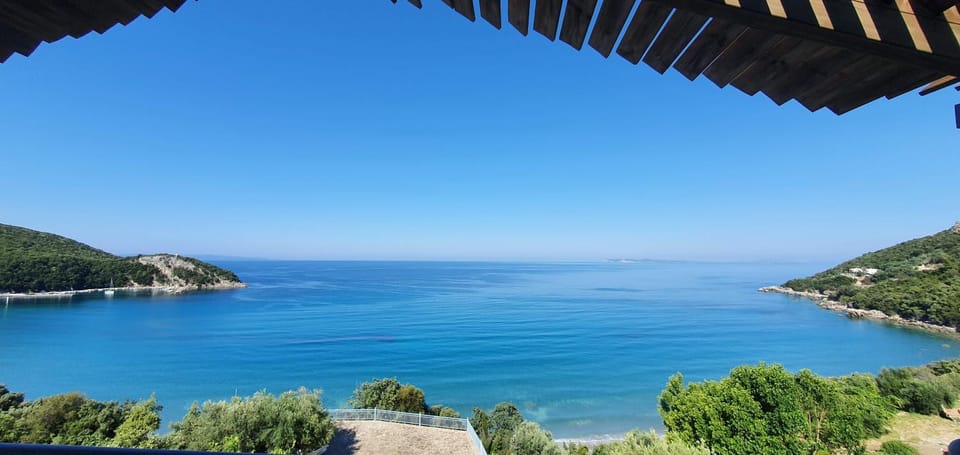 Day, Natural landscape, Beach, Mountain view, Sea view