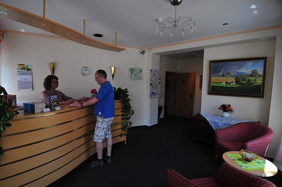 People, Lobby or reception