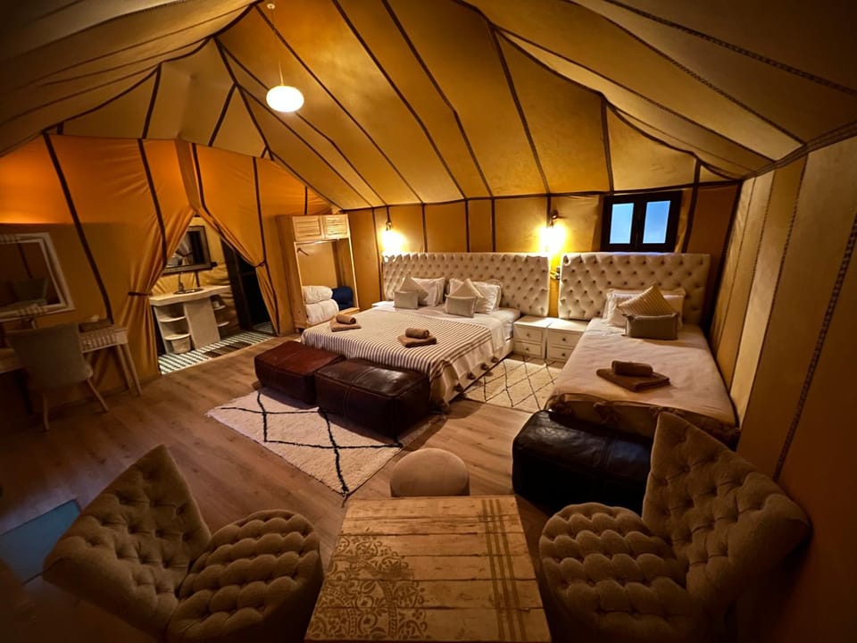 Luxury oasis camp Luxury tent in Morocco