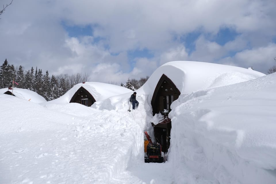 Property building, Natural landscape, Winter