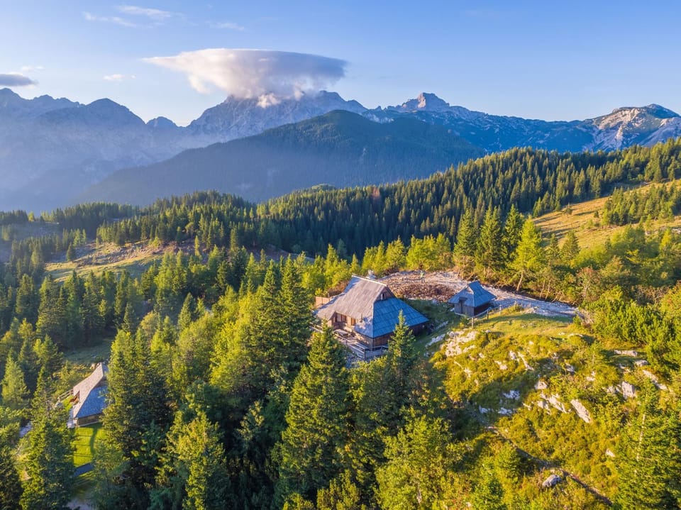 Natural landscape, Bird's eye view, Hiking, Mountain view