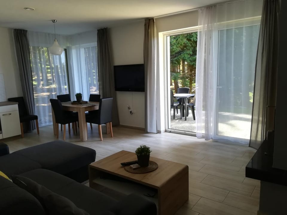 TV and multimedia, Balcony/Terrace, Kitchen or kitchenette, Living room, Seating area