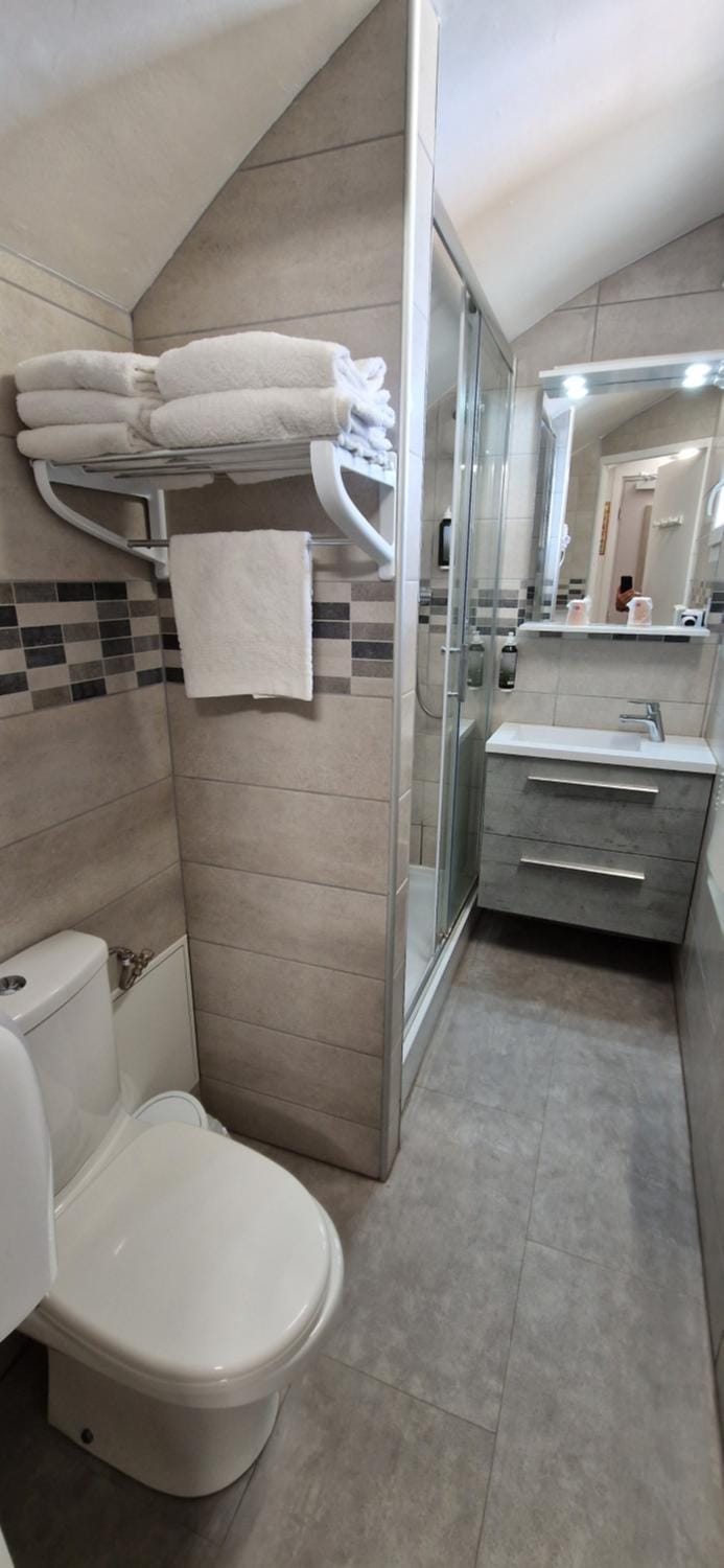 Shower, Toilet