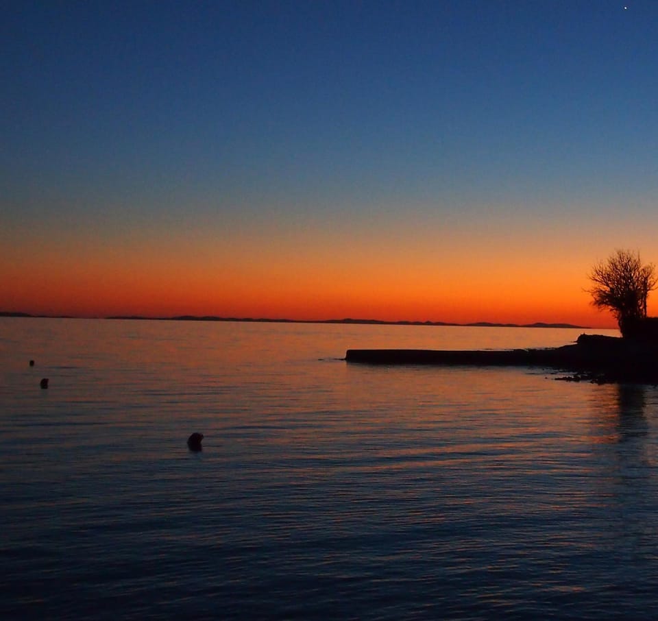 Natural landscape, Sunset