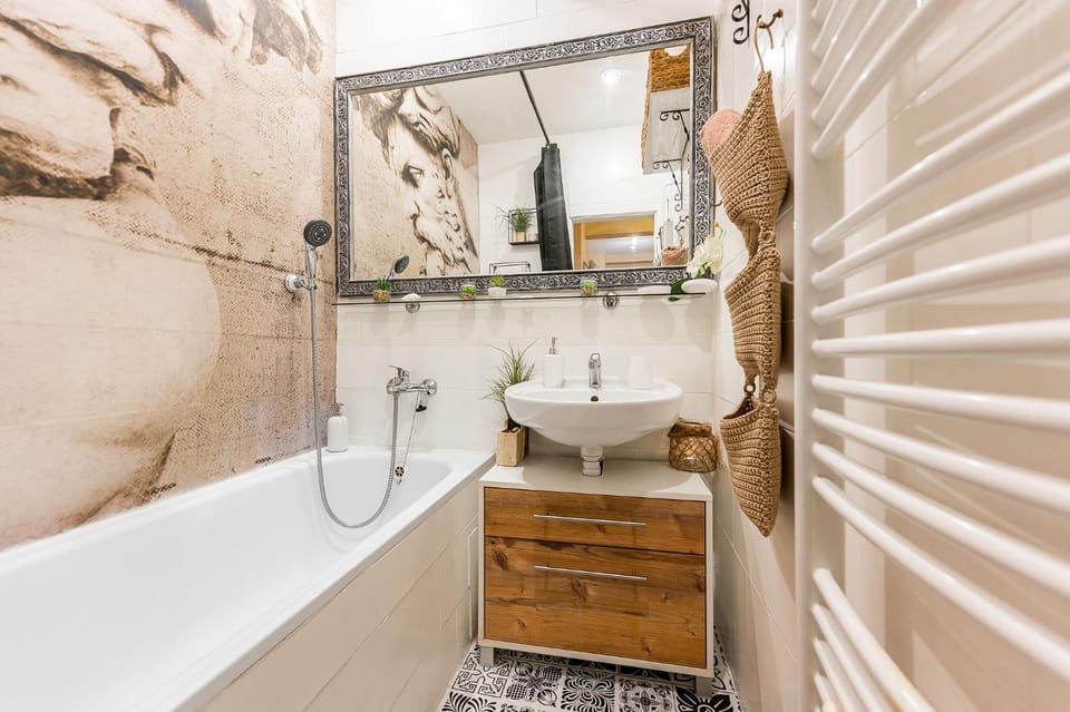 Shower, Bathroom, Bath, towels