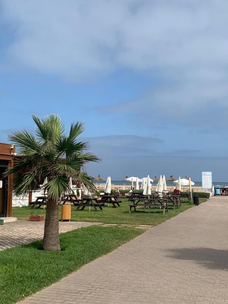 Blanca Beach vue latérale sur mer Apartment in Casablanca-Settat