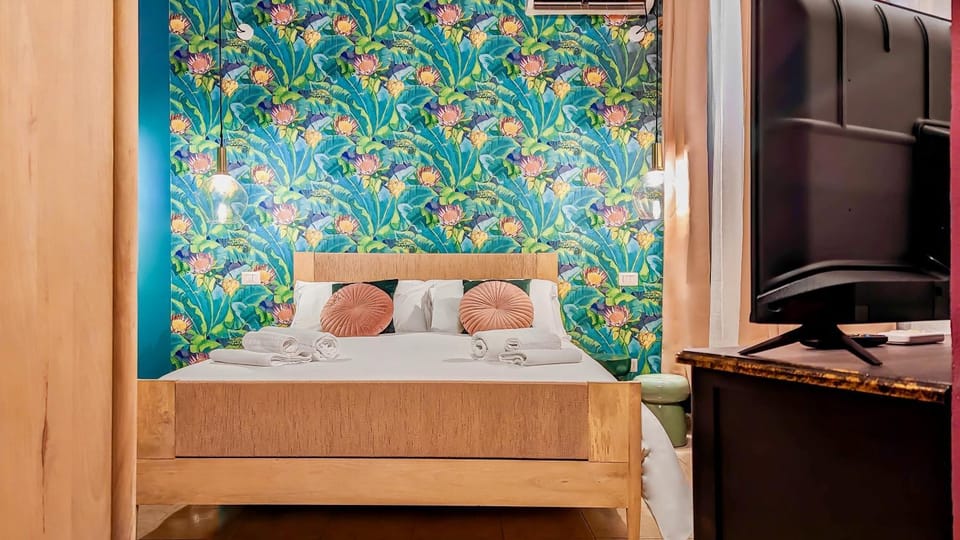 Bed, Photo of the whole room, Bedroom, wardrobe