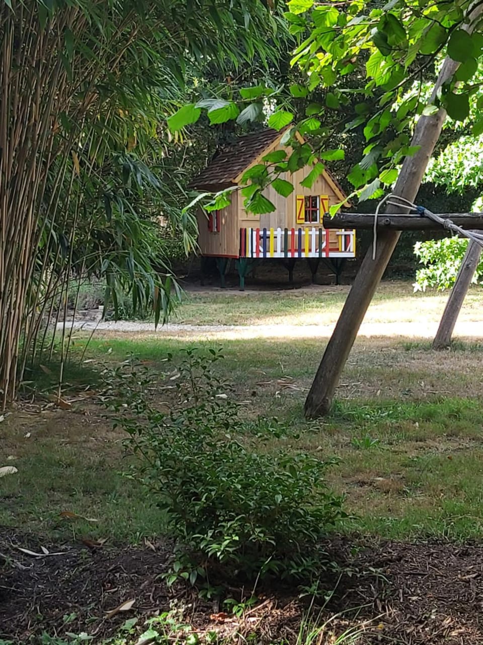 Children play ground, On site