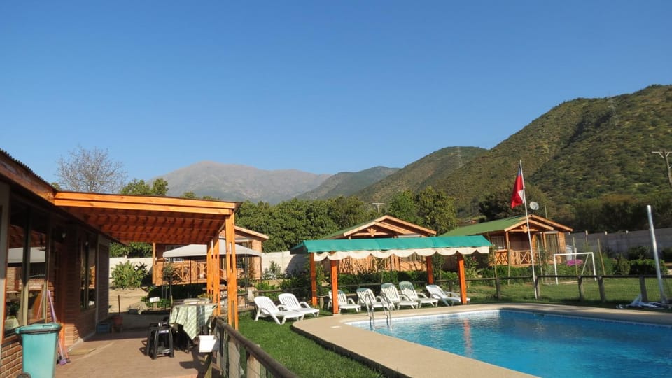 Spring, Natural landscape, Pool view, Swimming pool, sunbed