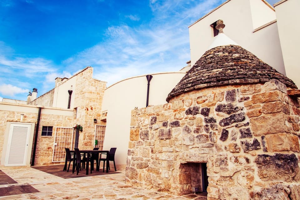 Property building, Patio