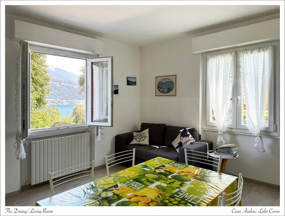 Natural landscape, Summer, Living room, Dining area, Garden view, Lake view, Mountain view