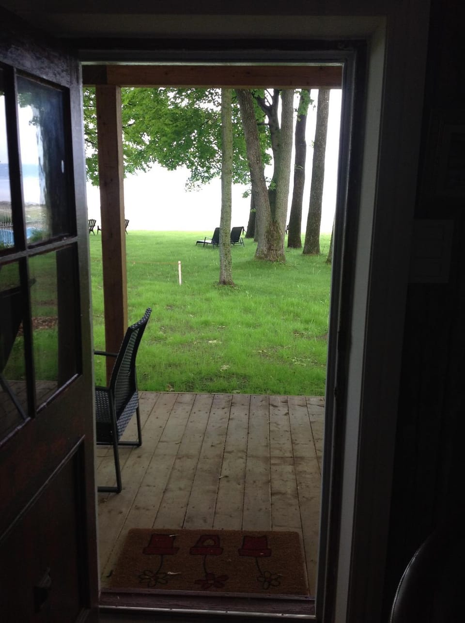 Patio, View (from property/room), Garden view, River view