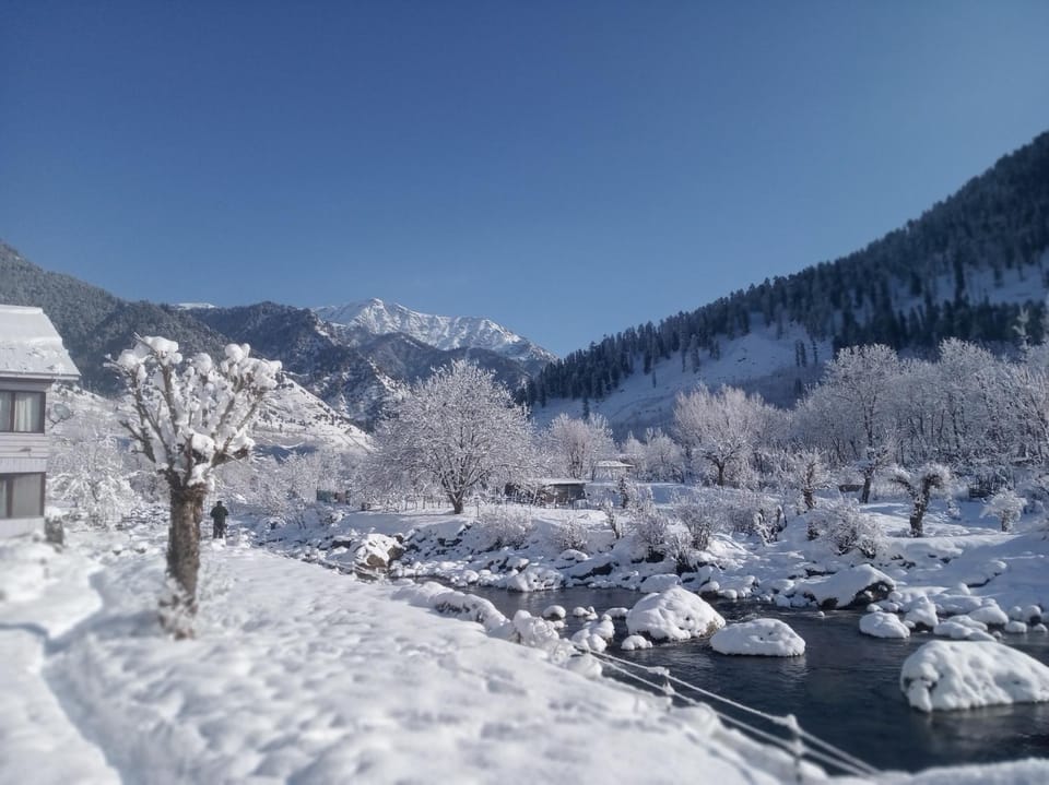 Neighbourhood, Natural landscape, Winter, Hiking