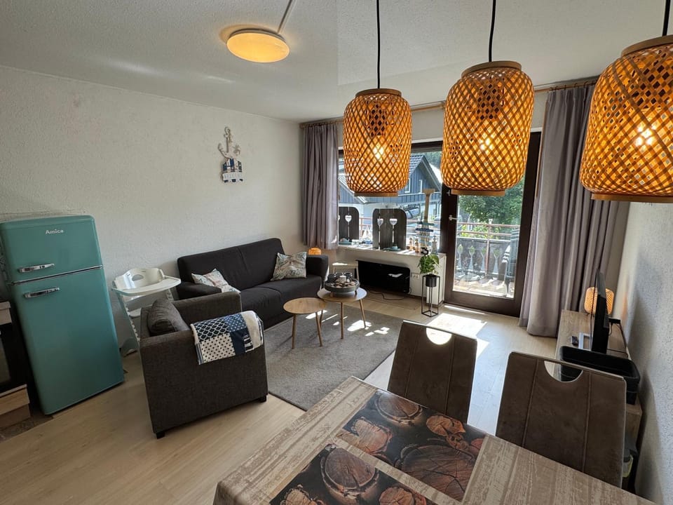 Gemütlicher Ferienwohnung in Niedersfeld bei Winterberg, kostenloses WLAN Apartment in Winterberg