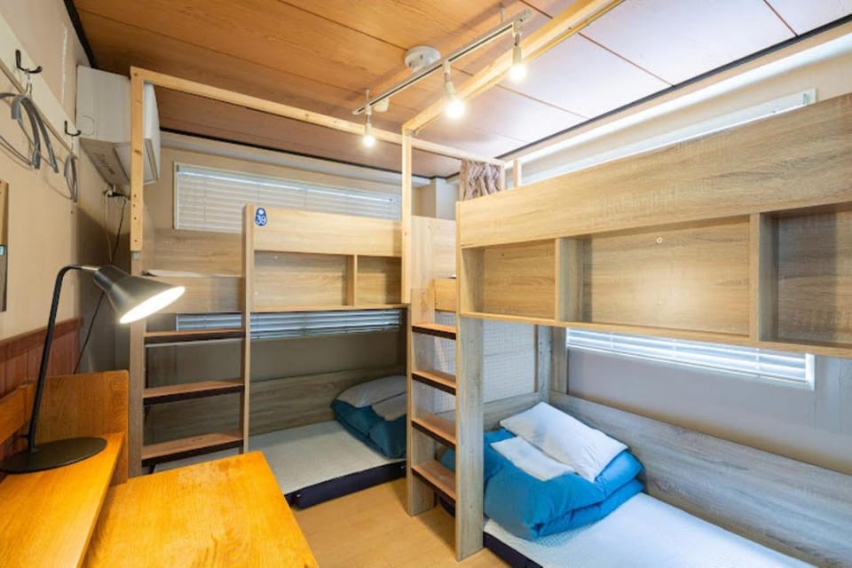 Photo of the whole room, Bedroom, bunk bed