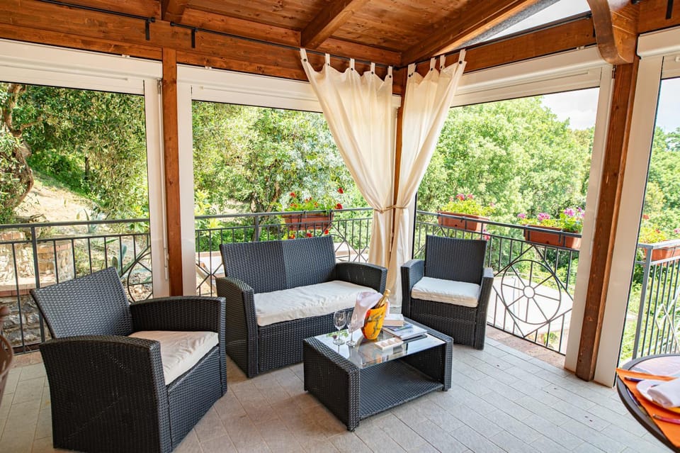 Property building, Patio