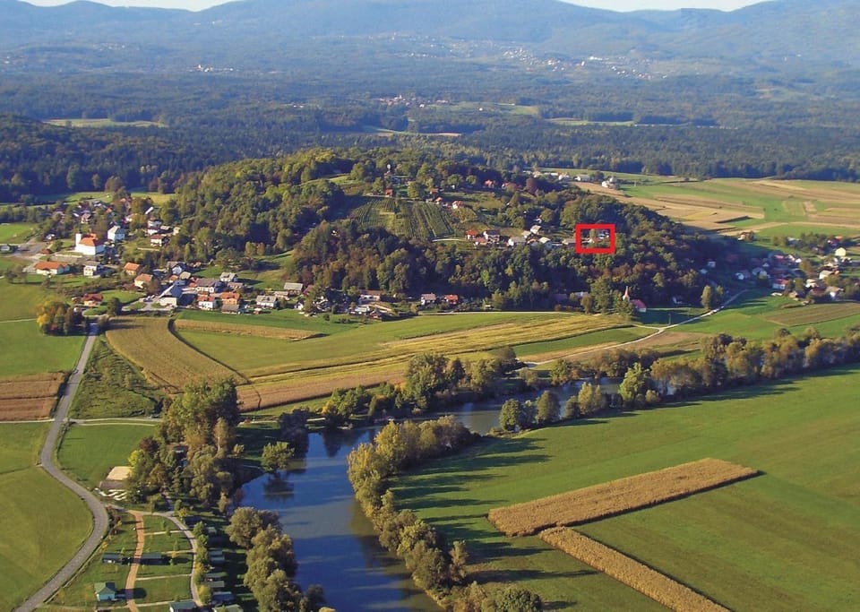 Bird's eye view, River view
