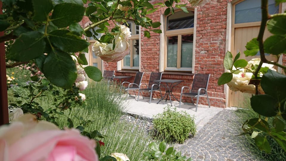 Patio, Spring, Day, Garden, Balcony/Terrace, On site, Garden view, Garden view