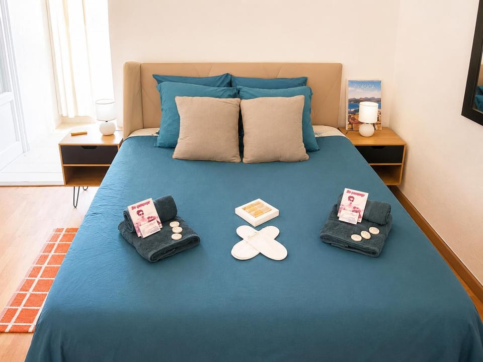 **** VERY CENTRAL Ajaccio 36 rue Fesch, cosy flat in city center pedestrian street, up to 4 people **** Apartment in Ajaccio