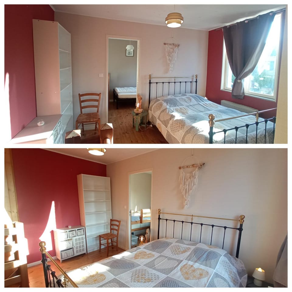 Photo of the whole room, Bedroom