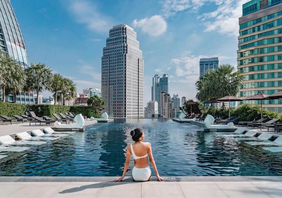 Day, City view, Pool view, Swimming pool