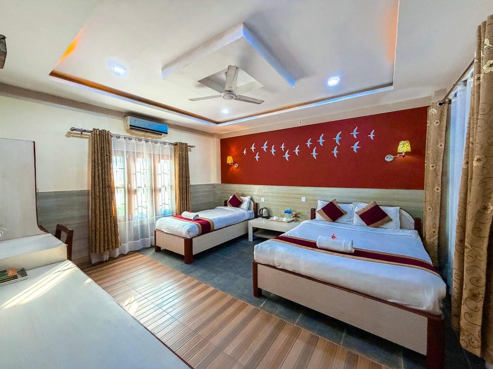 Bedroom, air conditioner