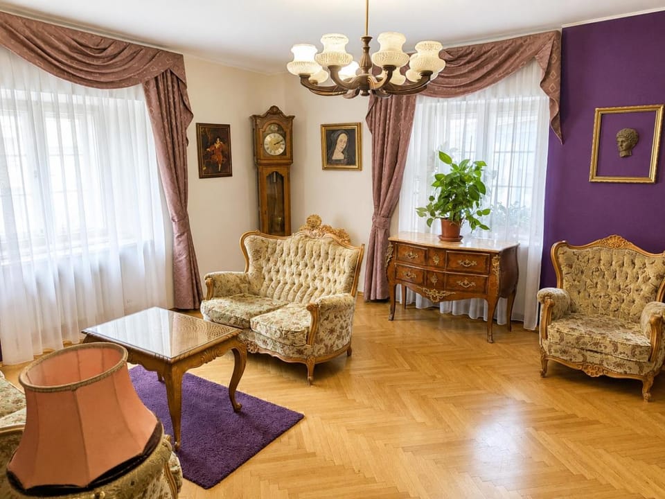 Living room, City view