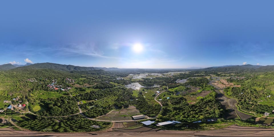 Day, Natural landscape, Bird's eye view, Mountain view