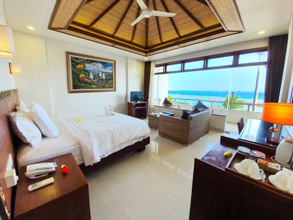 Photo of the whole room, Sea view