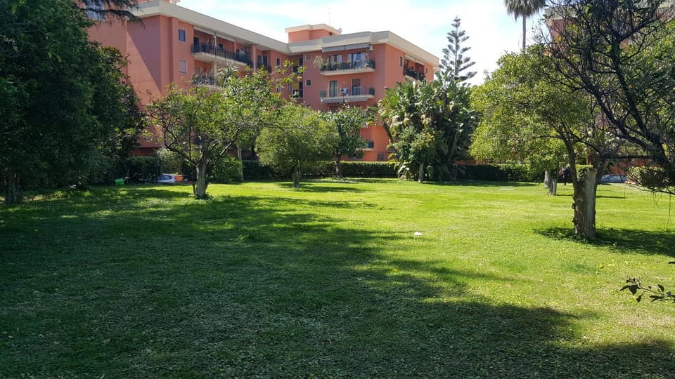 Property building, Garden