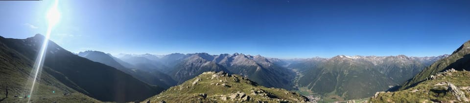 Natural landscape, Hiking, Mountain view
