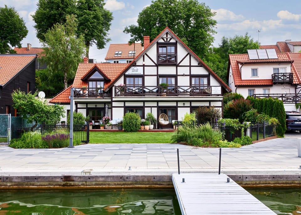 Property building, Garden, Lake view