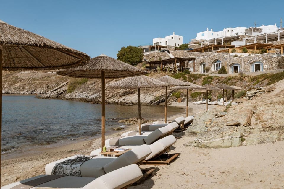 Beach, sunbed
