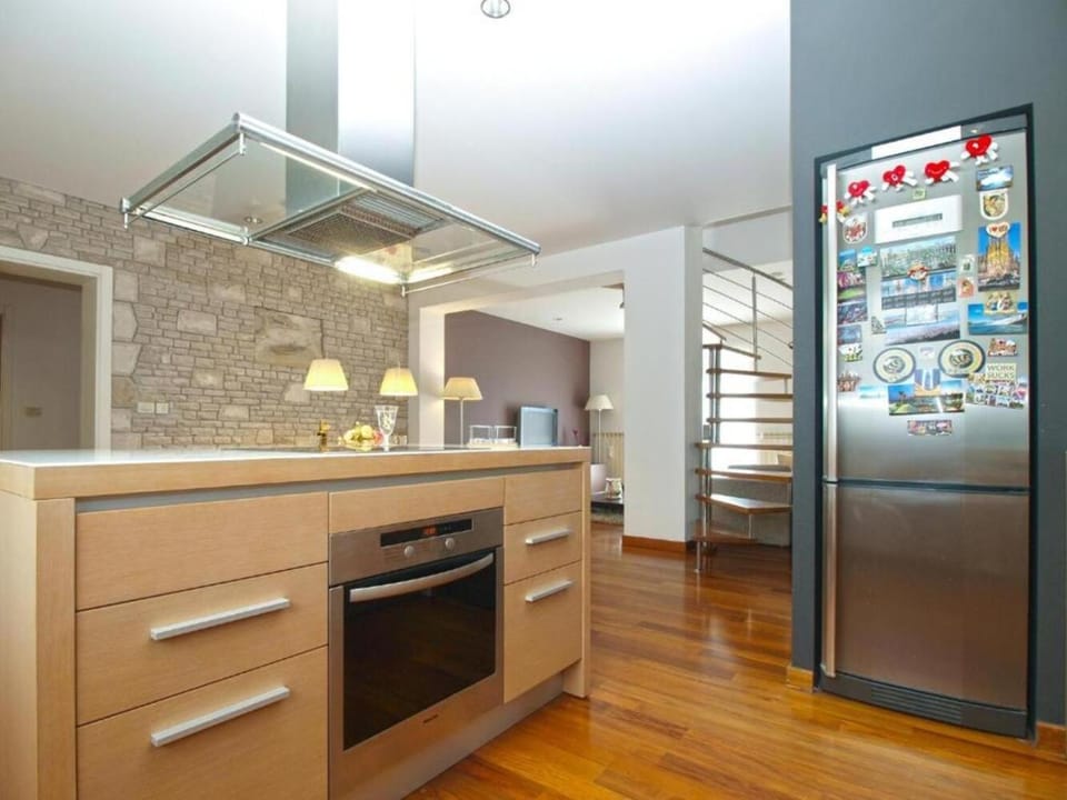 Kitchen or kitchenette, oven, stove, kitchen